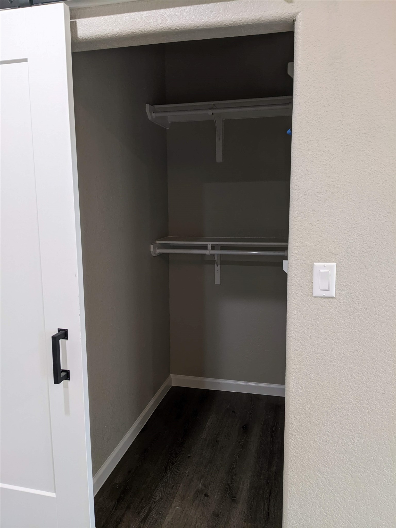 906 Kate Street, Unit A Lockhart, TX 78644 - Photo 13 of 15 View of closet- lots of space for clothes and shoes