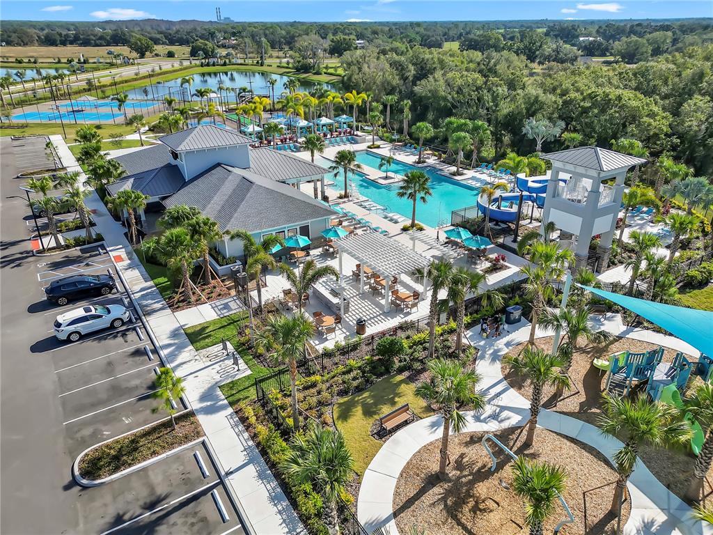 12408 Crystal Jade Way Parrish, FL 34219 - Photo 30 of 51 an aerial view of residential houses with outdoor space