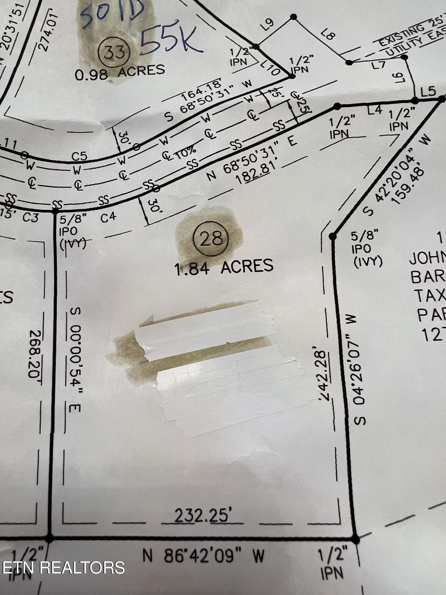 1441 Blue Springs Way Newport, TN 37821 - Photo 4 of 4 lot 28 blue springs survey