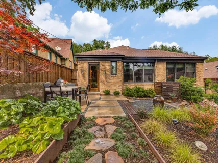 a view of a house with a garage