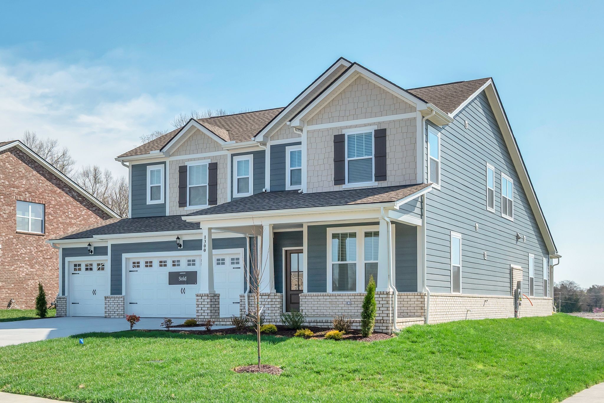 1300 Branch Street Lebanon, TN 37087 - Photo 4 of 43 front view of a house with a yard