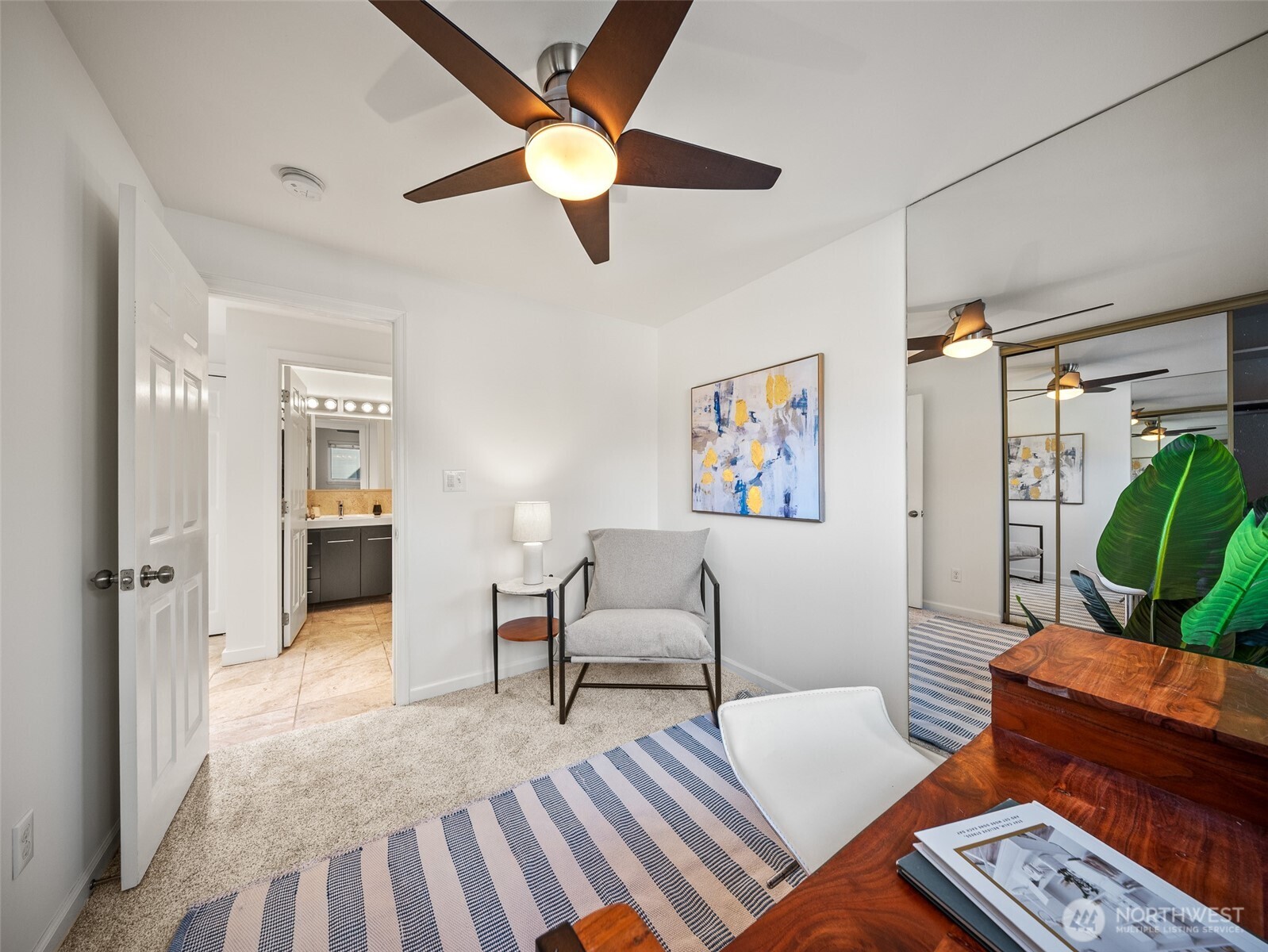 65 Kirkland Avenue, Unit 201 Kirkland, WA 98033 - Photo 21 of 35 a living room with furniture and a large window