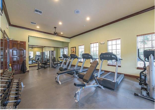 8540 Violeta Street, Unit 202 Estero, FL 34135 - Photo 20 of 22 a view of a room with gym equipment