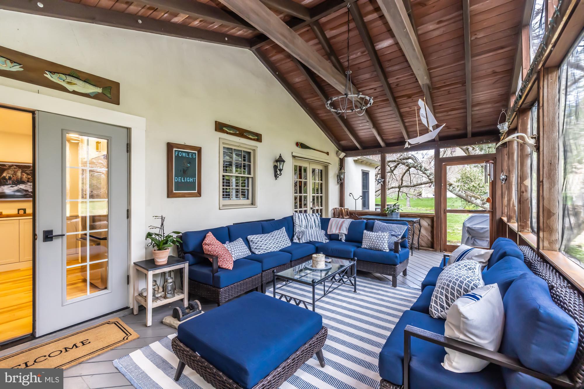 848 Pheasant Run Road West Chester, PA 19382 - Photo 44 of 51 Screened Porch off Kitchen and FR