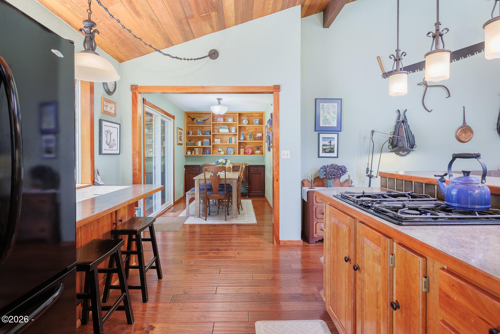 871 Old River Road Northeast Siletz, OR 97380 - Photo 18 of 86 Kitchen Looking toward Dining room