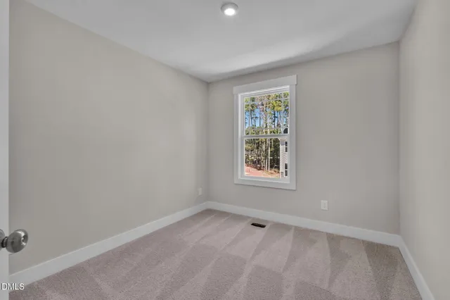 wooden floor and closet in a room