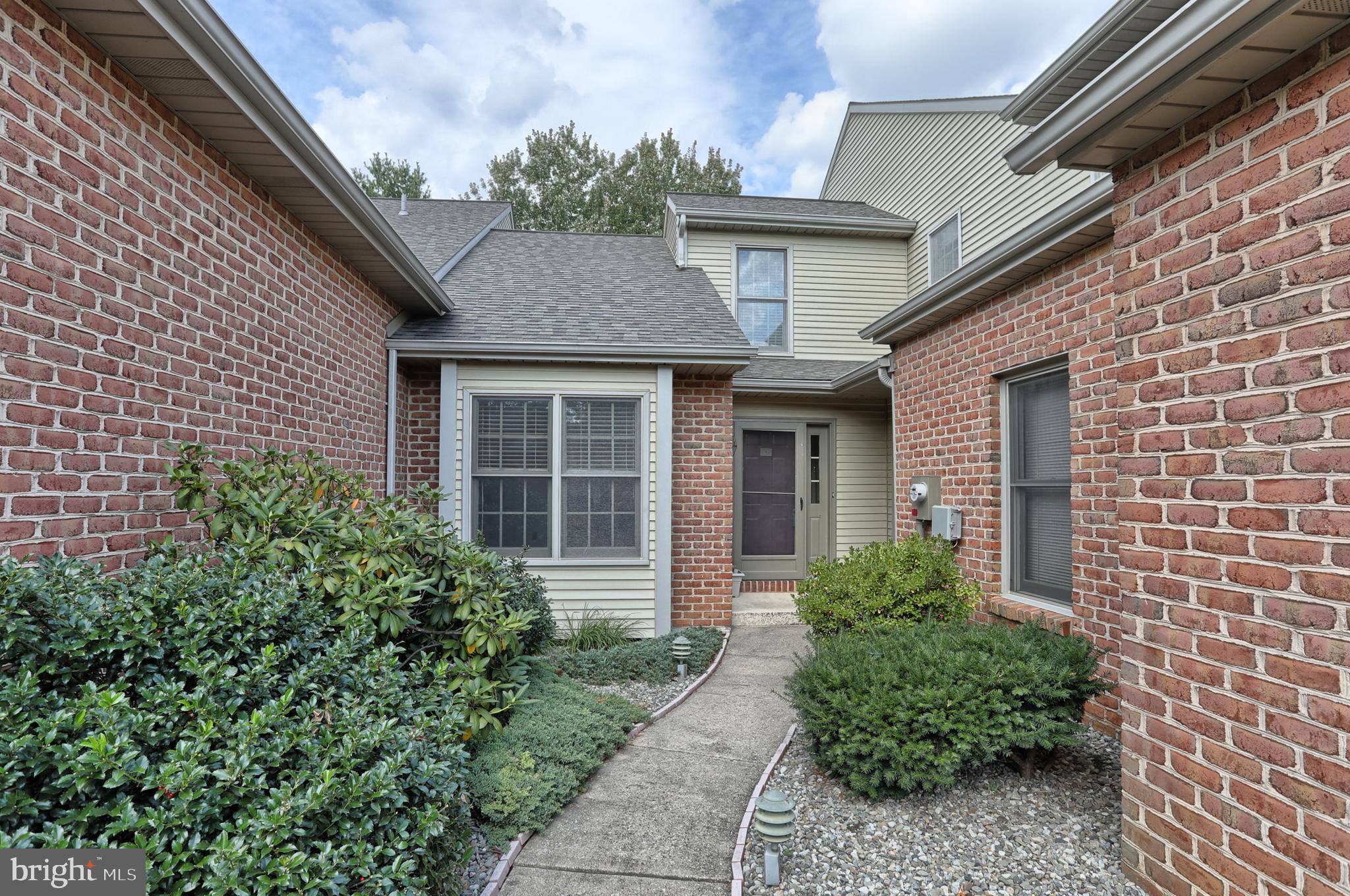 Nestled away from the road in a private unit.
