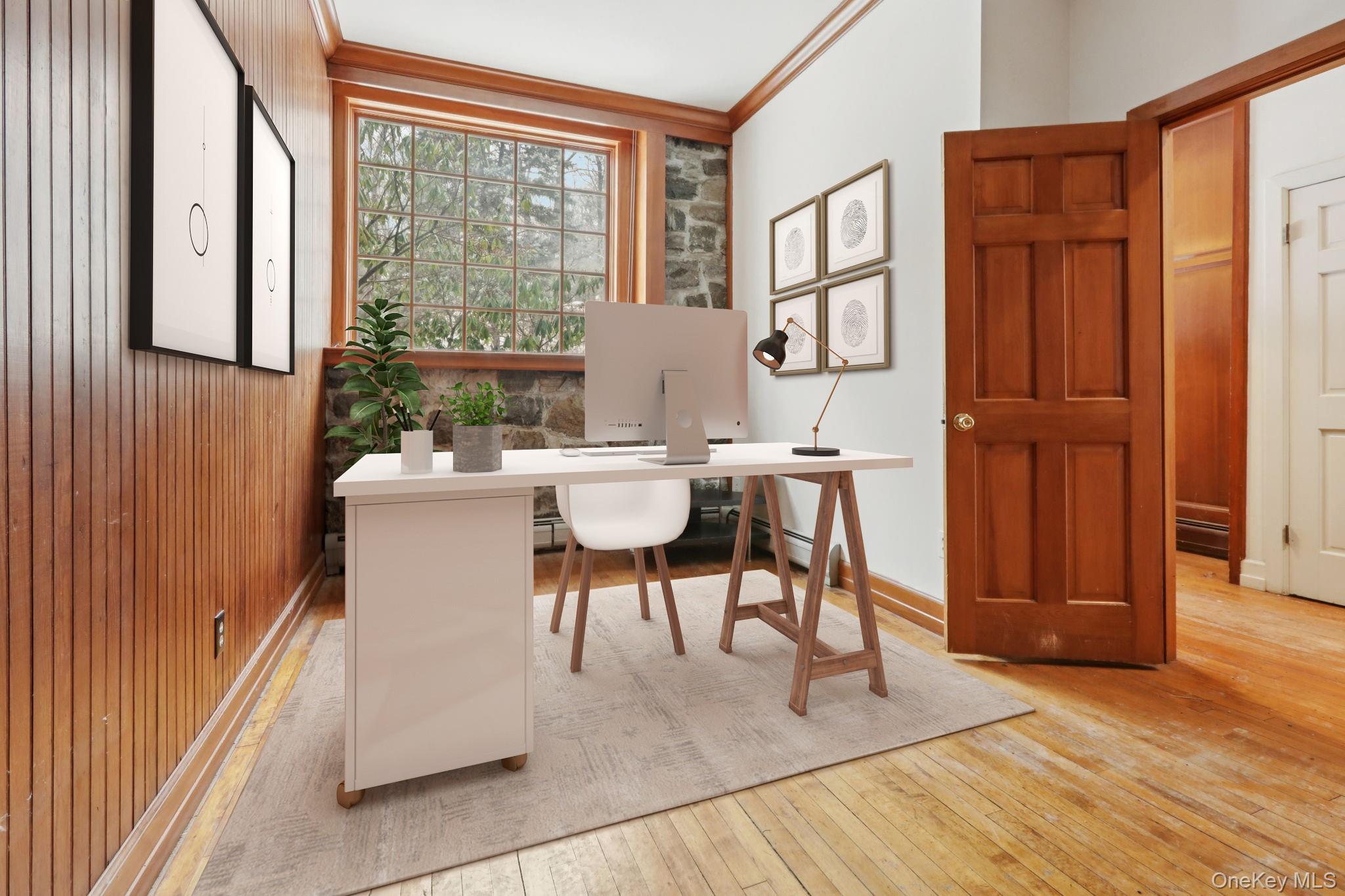 32 East Lake Stable Road Tuxedo Park, NY 10987 - Photo 13 of 49 a view of a dining room with furniture window and wooden floor