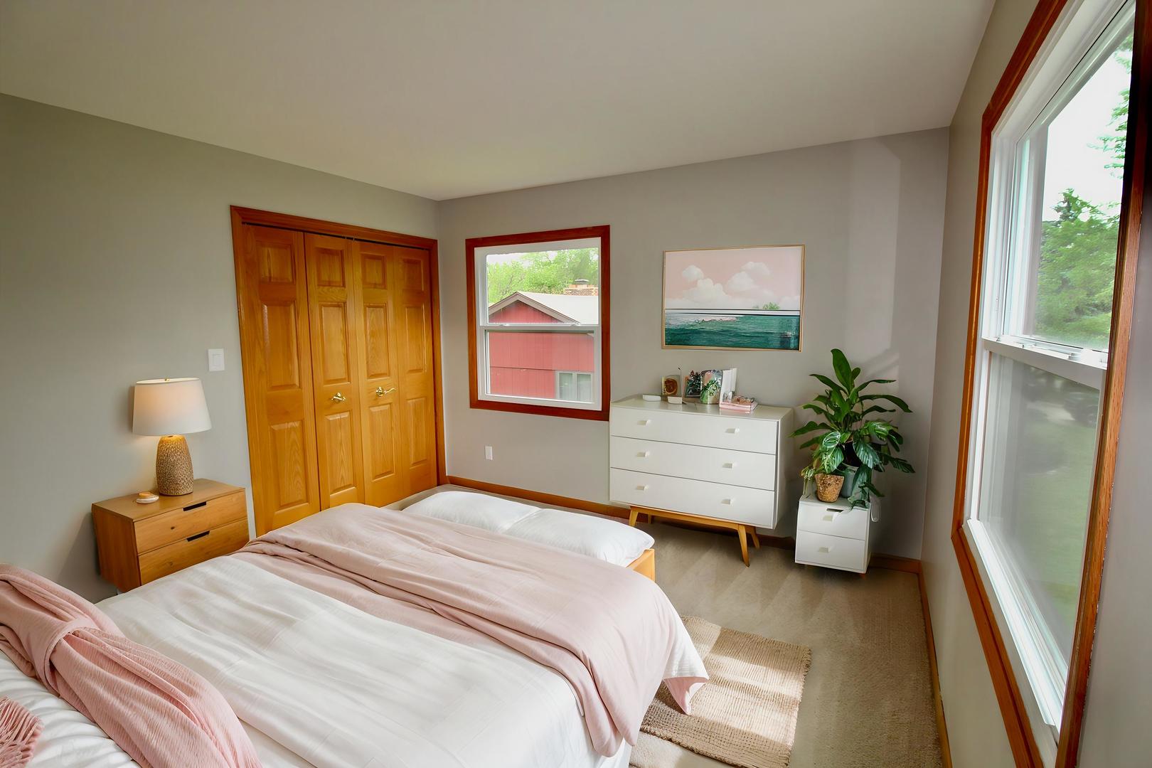 1505 Pheasant Run Road Harvard, IL 60033 - Photo 25 of 30 a bedroom with a bed potted plant and a window