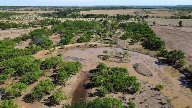 a view of a lake with beach