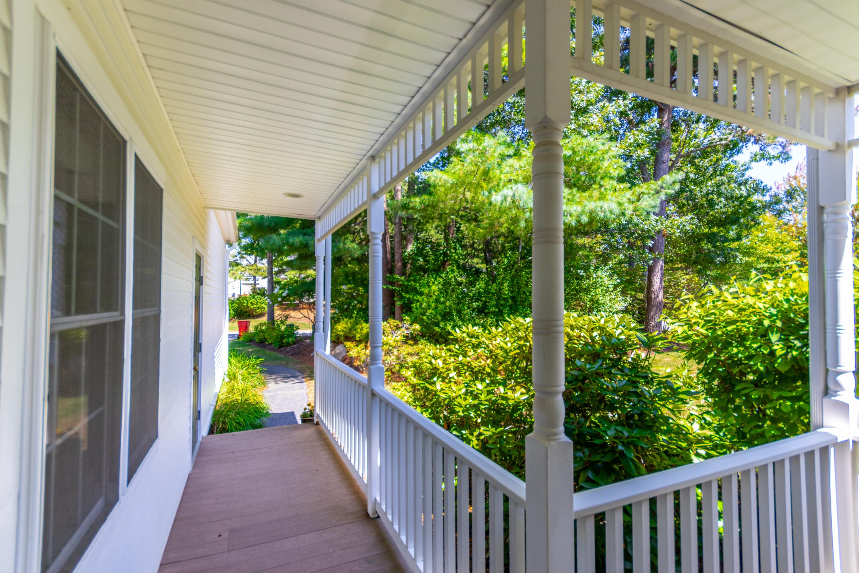 26 Carnoustie Road Bourne, MA 02532 - Photo 34 of 46 a view of a garden from a balcony