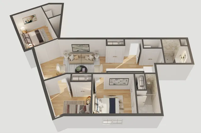 $3,495 | 50-52 Easton Avenue, Unit 202, New Brunswick, NJ 08901