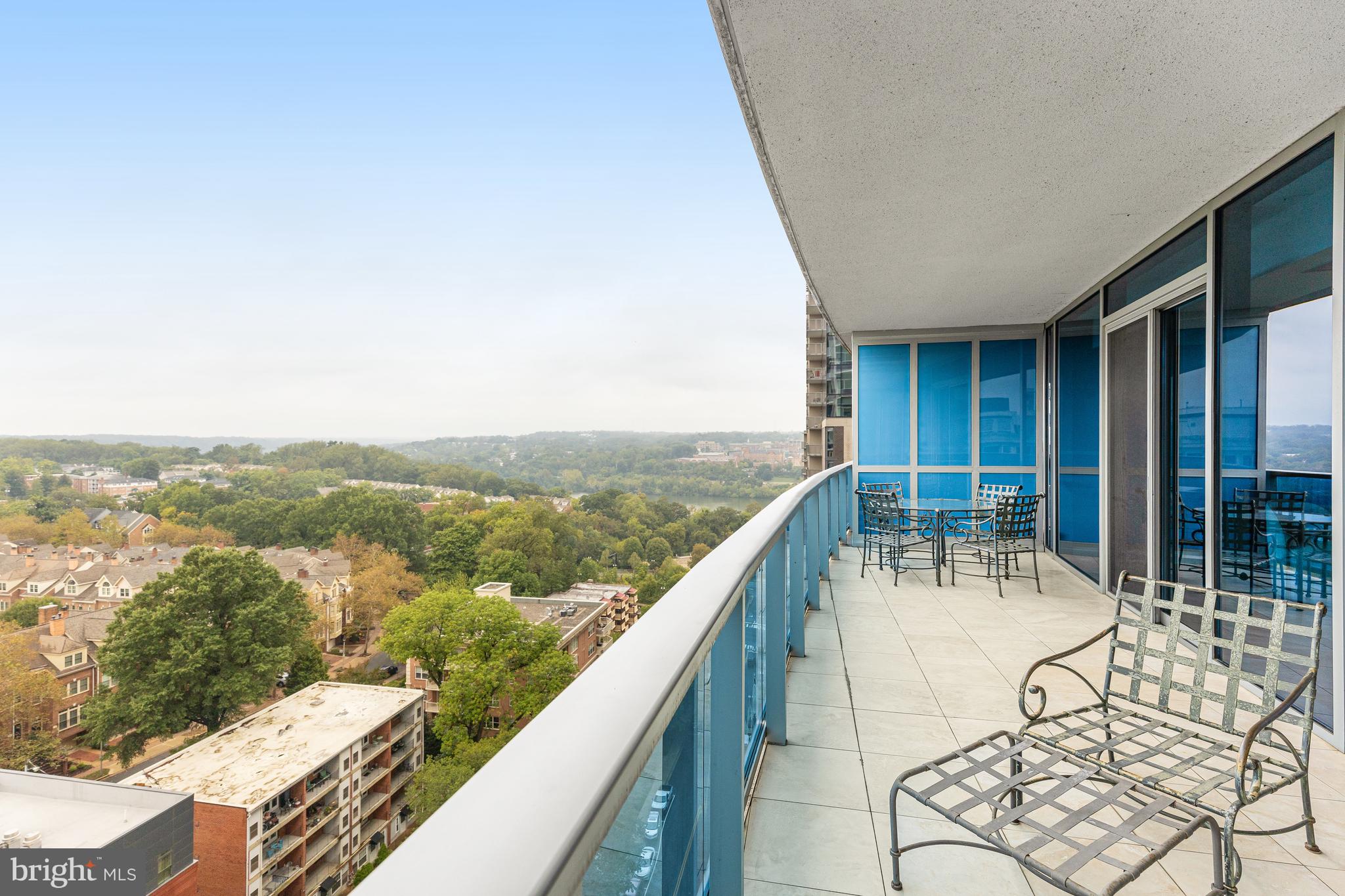 1881 North Nash Street, Unit 1706 Arlington, VA 22209 - Photo 21 of 50 a view of balcony with furniture