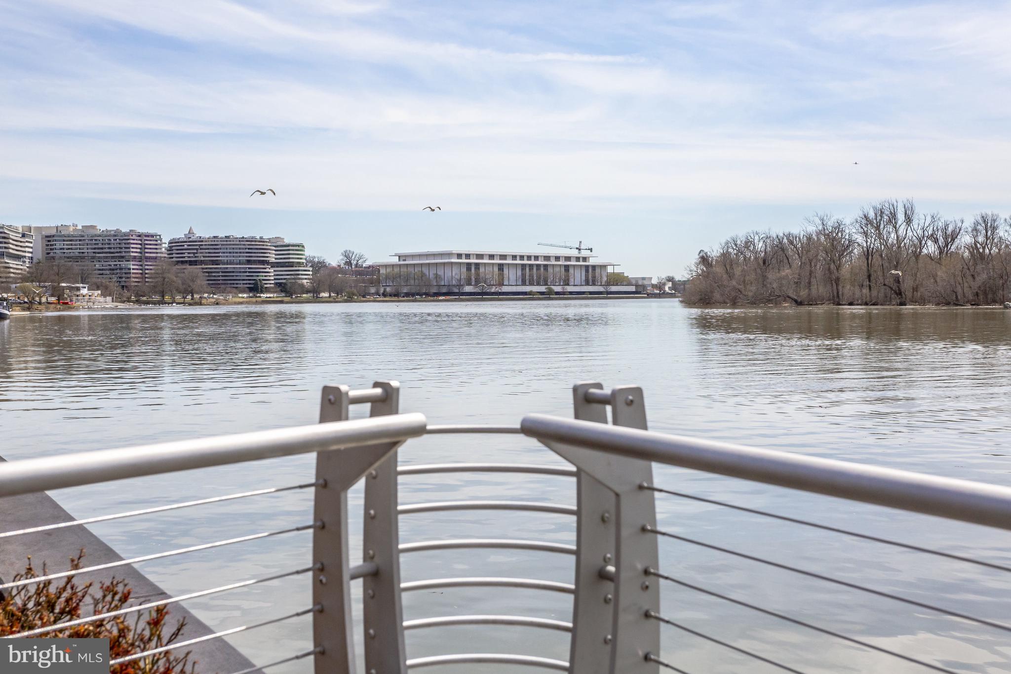1881 North Nash Street, Unit 1706 Arlington, VA 22209 - Photo 50 of 50 a view of a lake from a balcony with outdoor seating