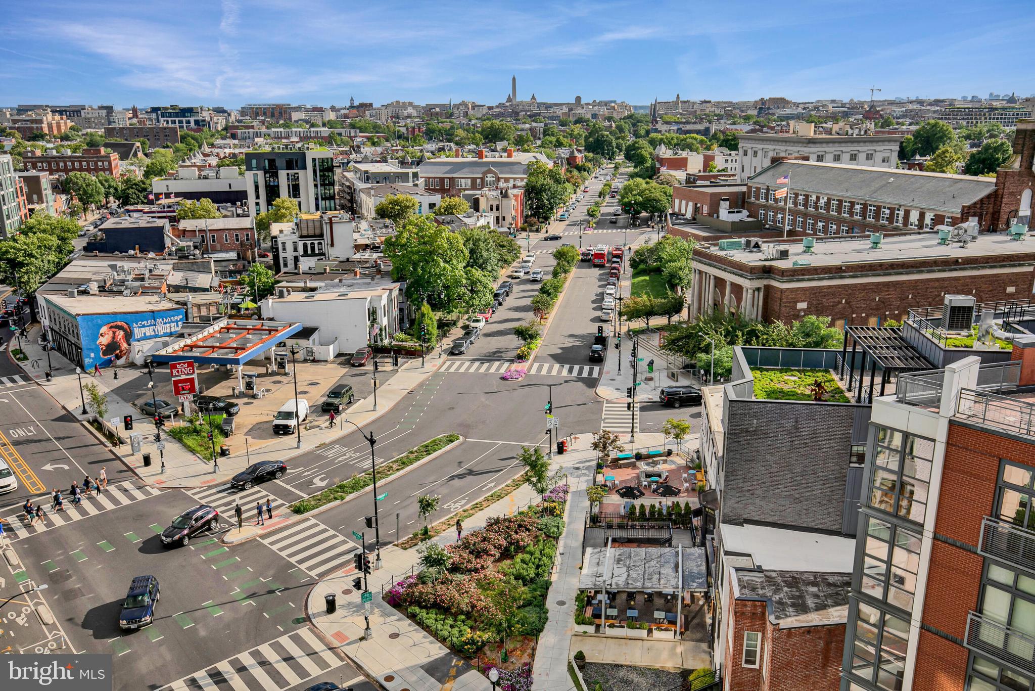 929 Florida Avenue Northwest, Unit 2001 Washington, DC 20001 - Photo 42 of 42 an aerial view of a city
