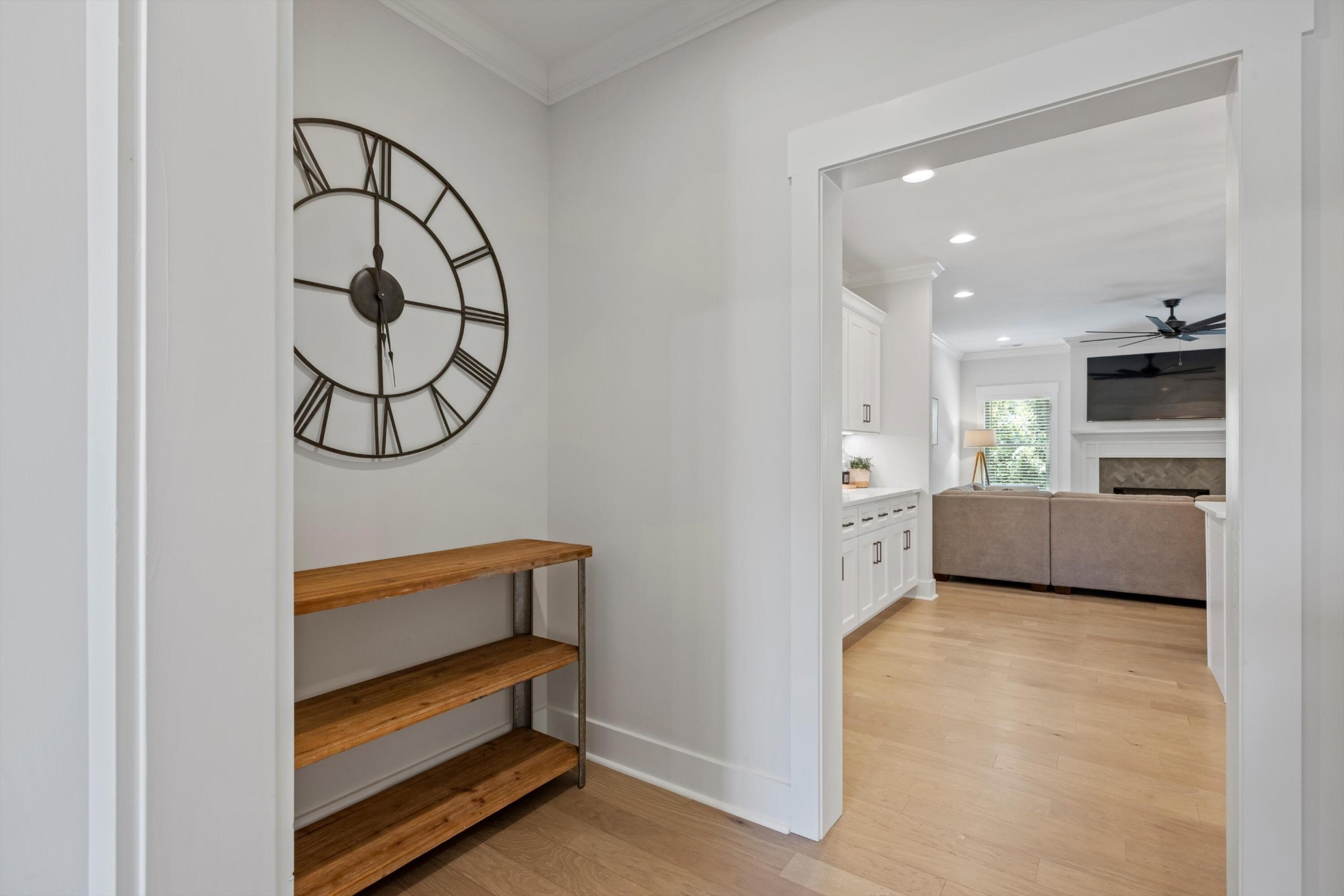 9638 Dutton Lane Ooltewah, TN 37363 - Photo 5 of 38 a view of a hallway with washer and dryer