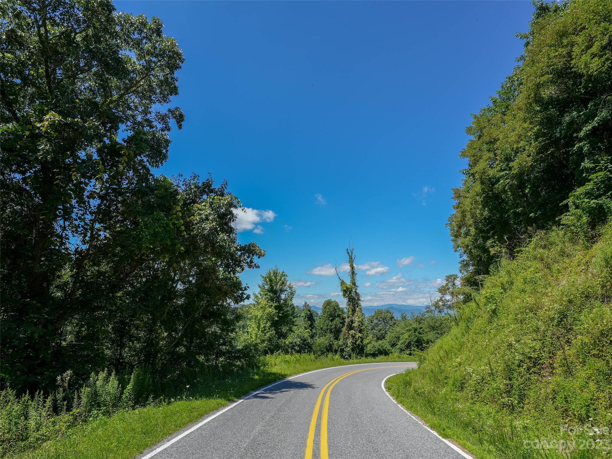 0 Crabtree Mountain Road Clyde, NC 28721 - Photo 22 of 23 a view of a street with a tree in the background