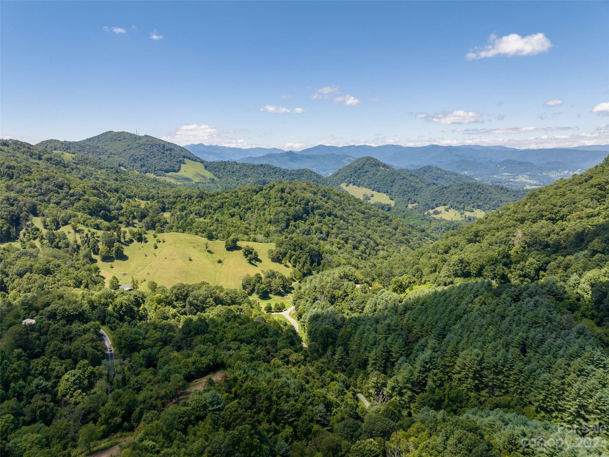 0 Crabtree Mountain Road Clyde, NC 28721 - Photo 9 of 23 a view of a lush green forest with mountains in the background