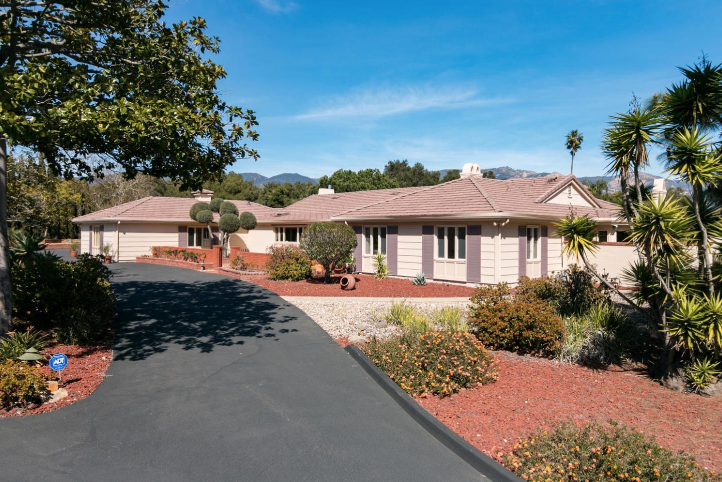 4460 Via Alegre Santa Barbara, CA 93110 - Photo 2 of 28 a front view of a house with garden