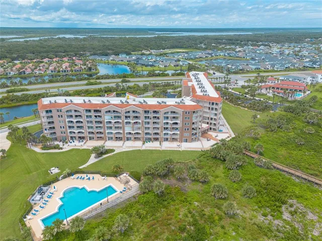 a view of a city with an ocean