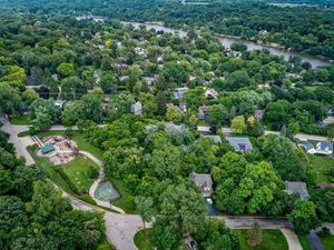 Lt 25-26 Cermak Road Algonquin, IL 60102 - Photo 11 of 36 an aerial view of residential house with outdoor space and trees all around