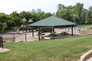 Lt 25-26 Cermak Road Algonquin, IL 60102 - Photo 19 of 36 a view of a patio with table and chairs under an umbrella