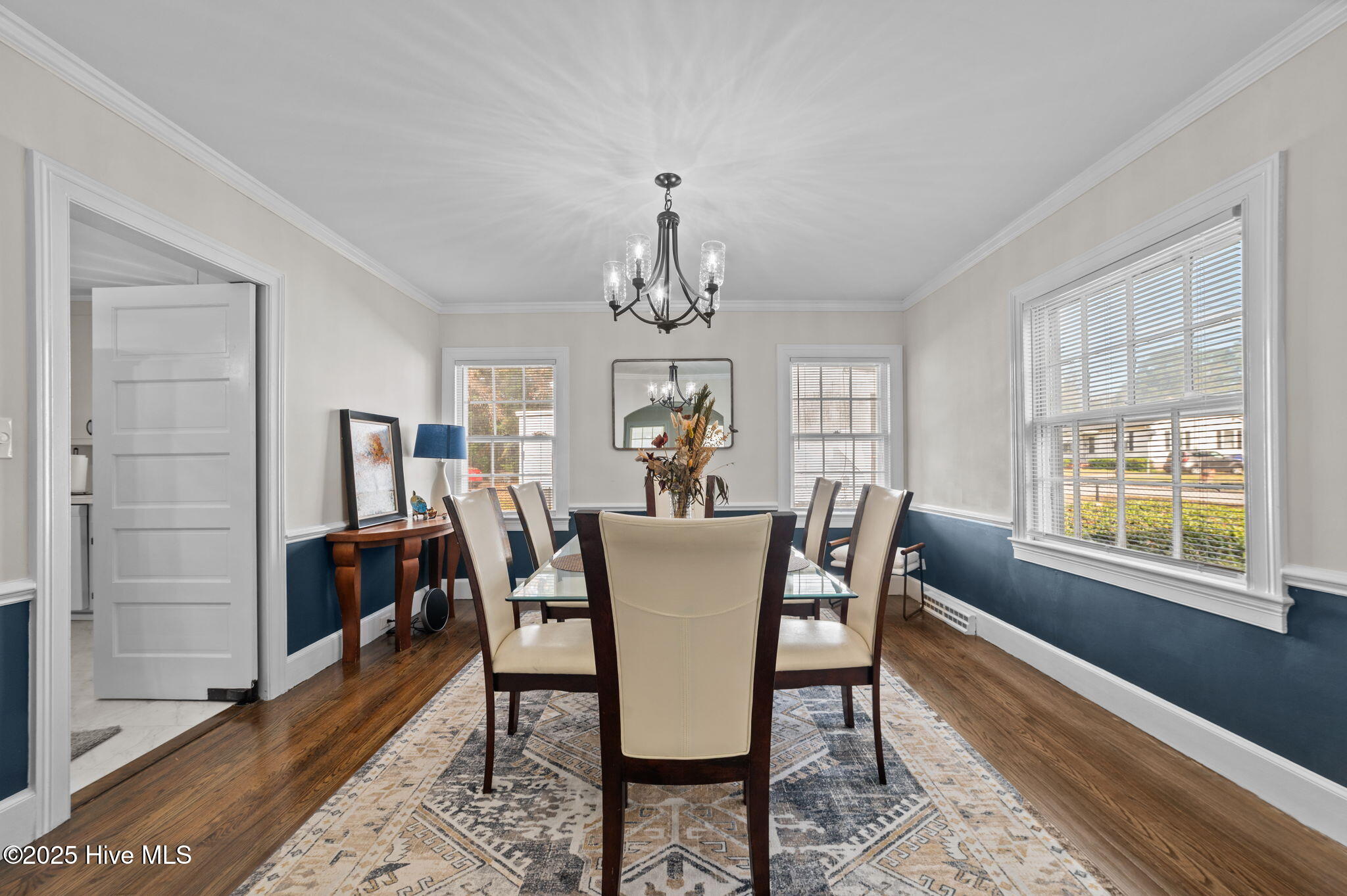 1500 Pollock Street Kinston, NC 28501 - Photo 11 of 51 Formal Dining Room w/ Chair Railing