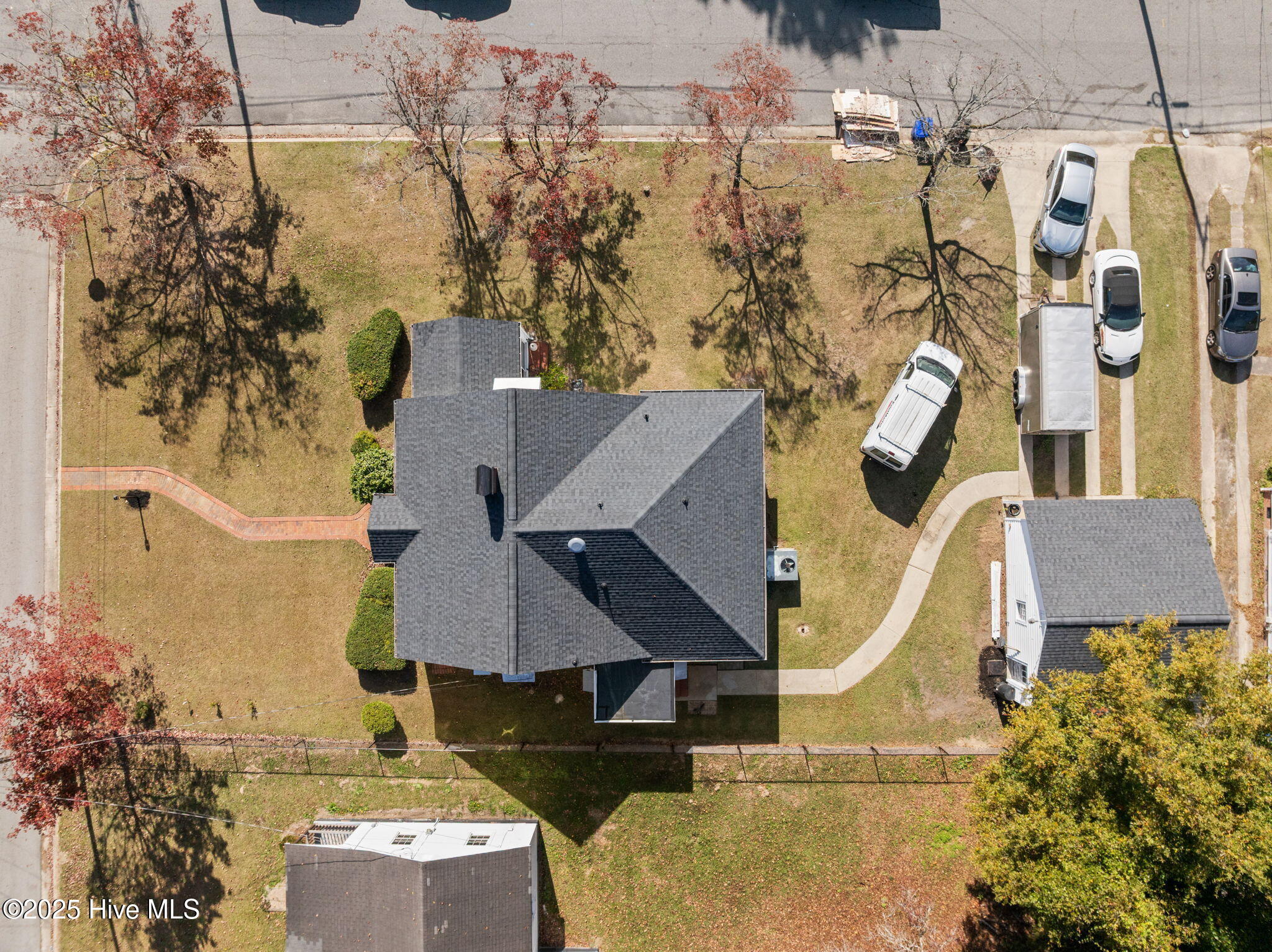 1500 Pollock Street Kinston, NC 28501 - Photo 4 of 51 Aerial View of Home and Lot