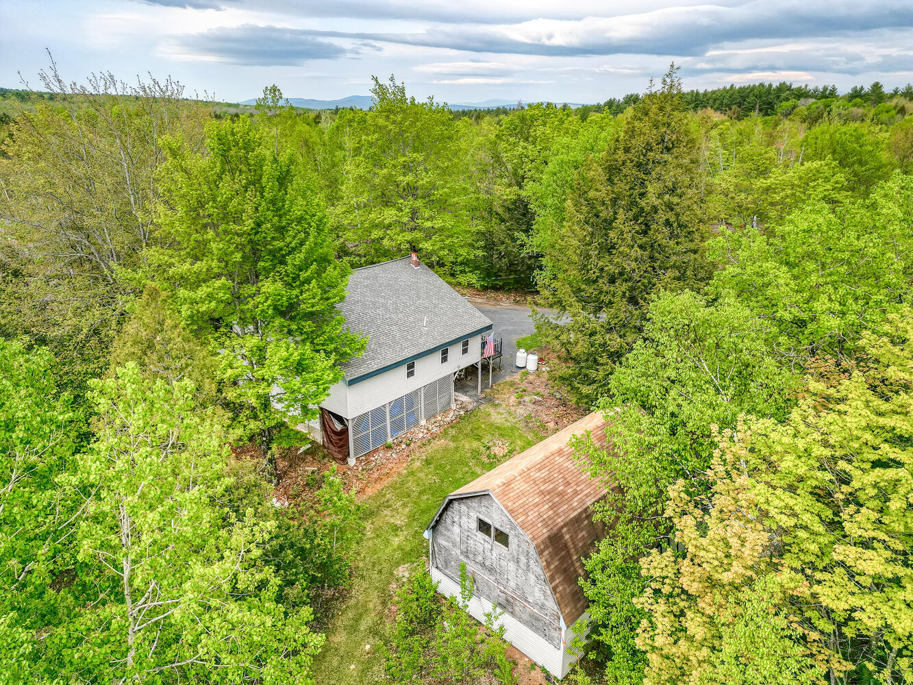 605 South Solon Road Solon, ME 04979 - Photo 26 of 45 Exterior of home from rear yard