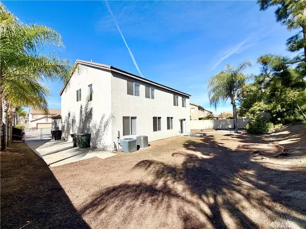 a view of a house with a patio