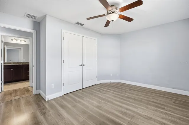 wooden floor in an empty room