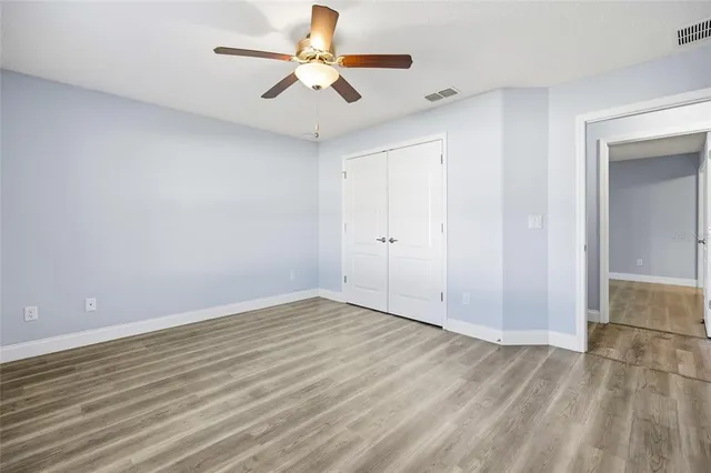 wooden floor in an empty room