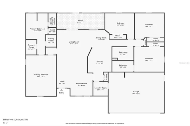 $379,000 | 5033 Southwest 97th Lane, Ocala, FL 34476
