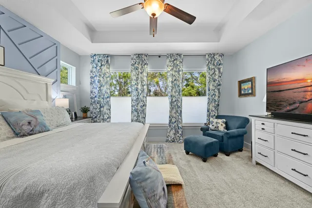 a bathroom with a sink vanity and mirror