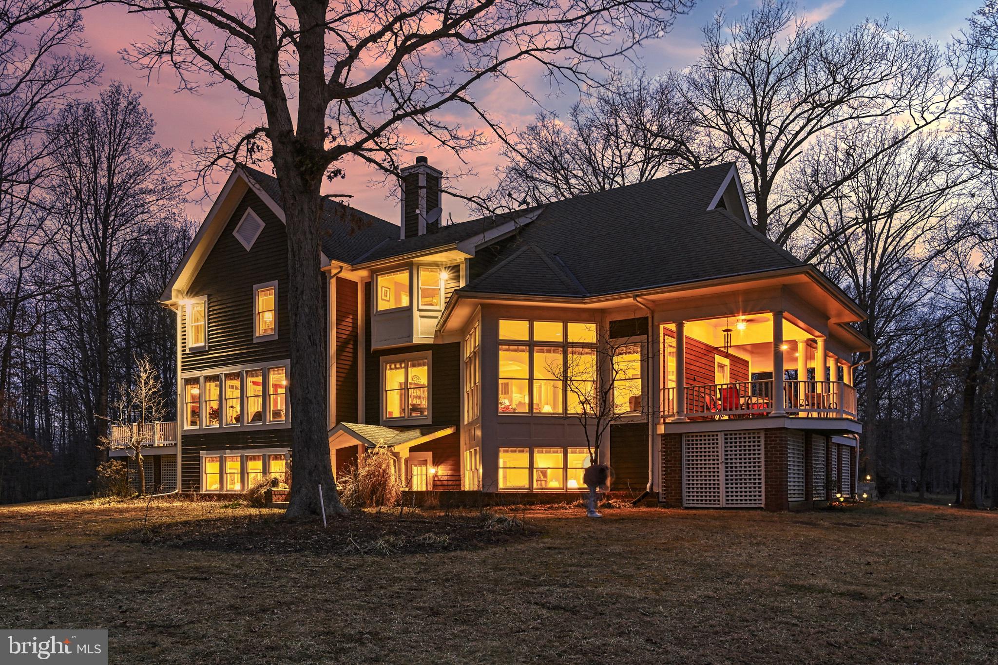 175 Covenant Way Bumpass, VA 23024 - Photo 5 of 91 Charming home aglow at twilight.