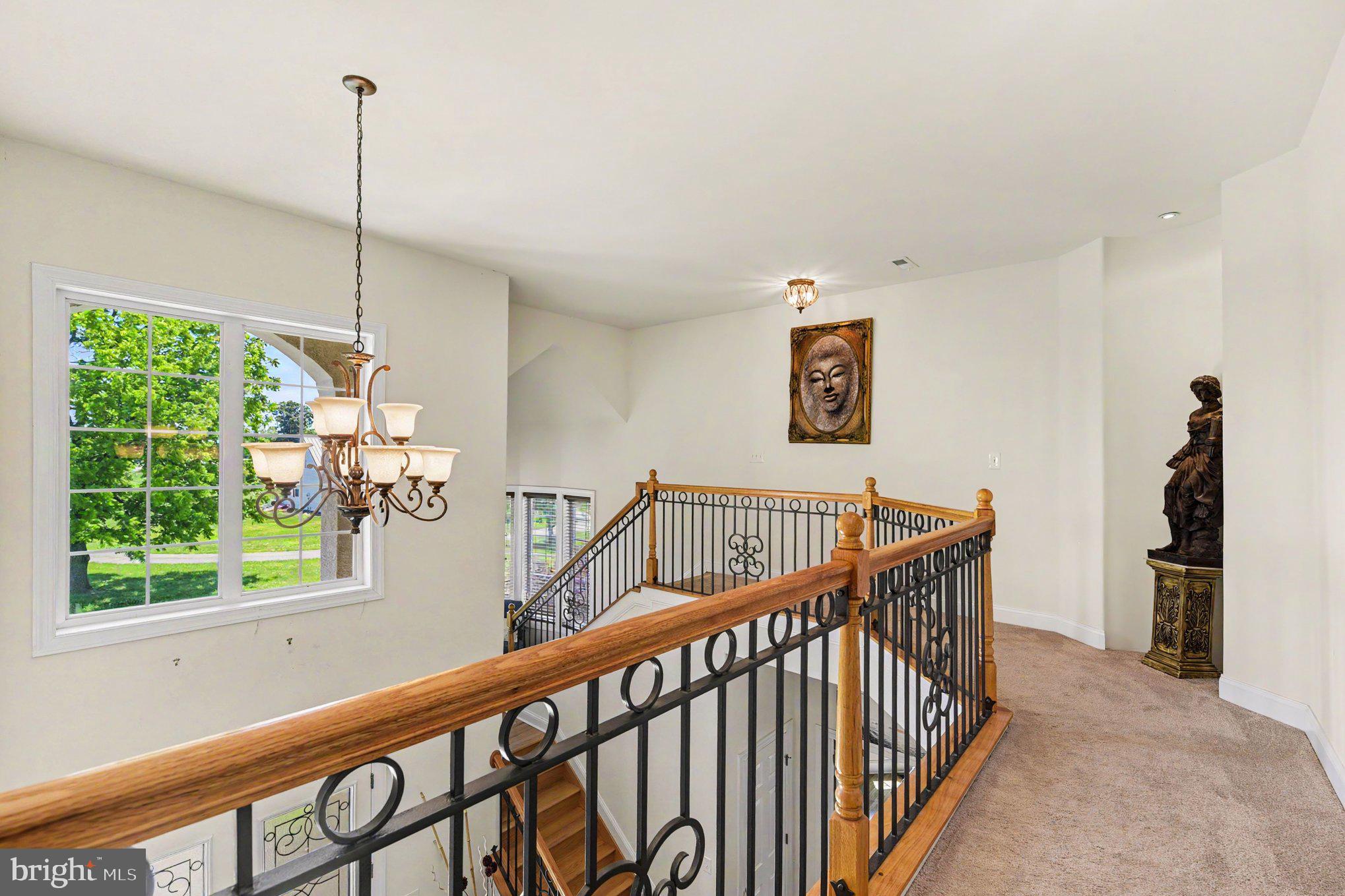 627 Dr Miller Road North East, MD 21901 - Photo 28 of 77 Gorgeous Stairwell Custom Railing