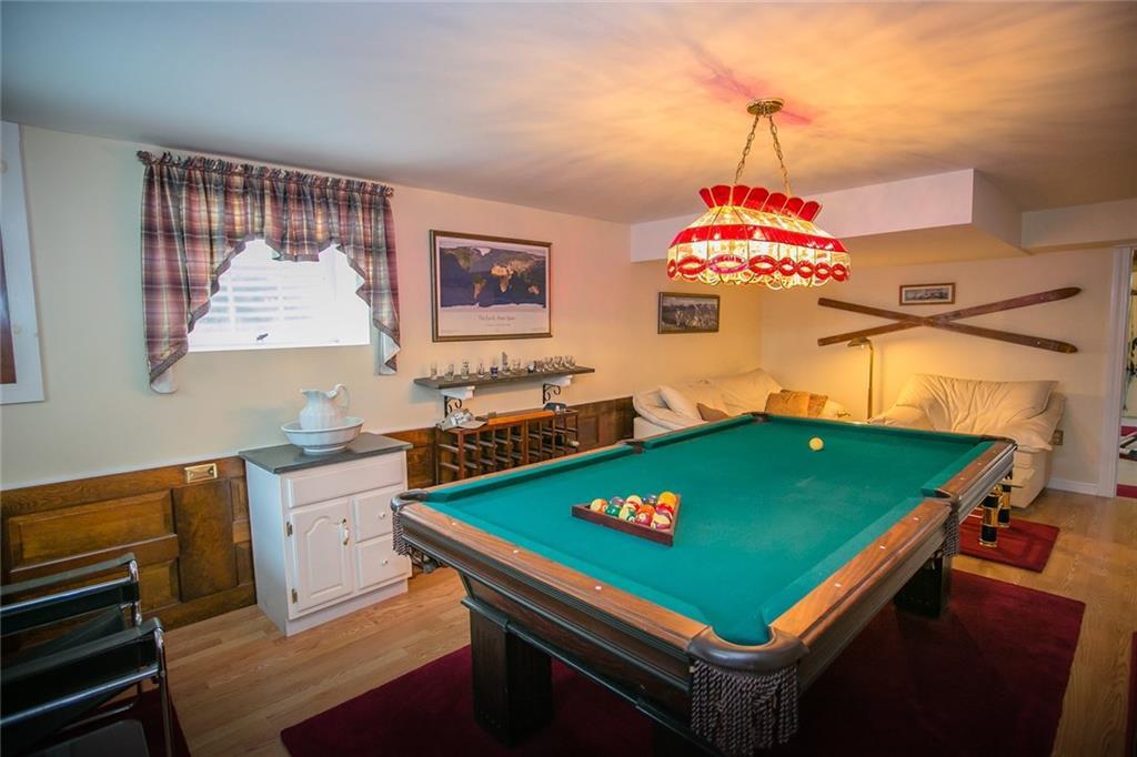 129 Paradise Road Bethel, ME 04217 - Photo 24 of 25 Finished basement with pool table