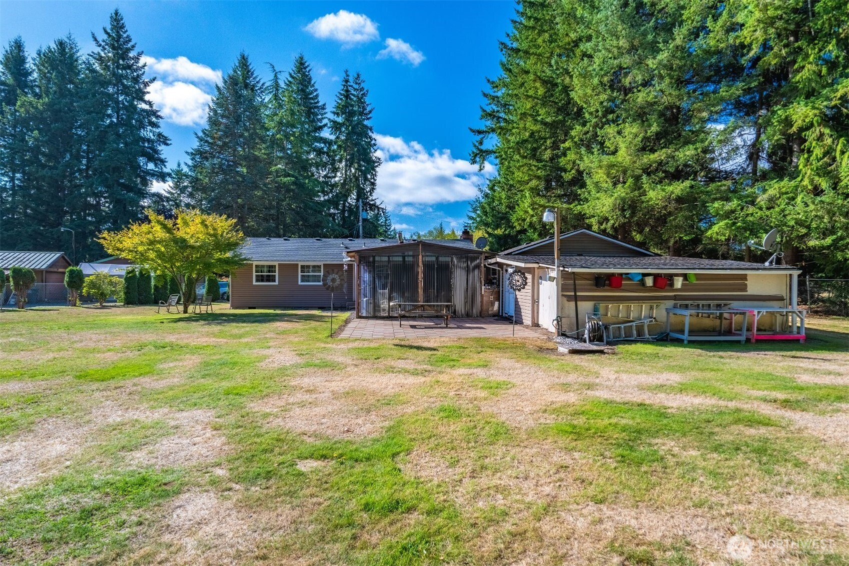3648 Birch Terrace Court Custer, WA 98240 - Photo 24 of 28 a view of house with outdoor space and swimming pool