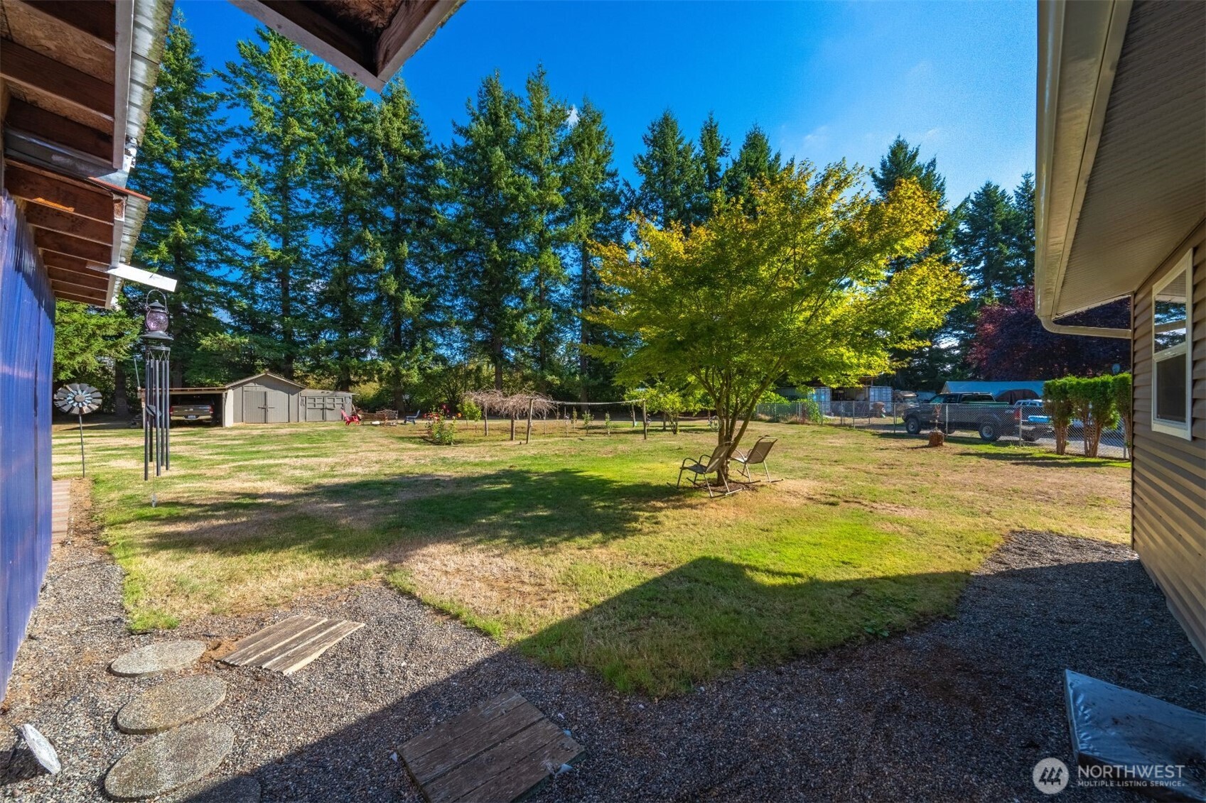 3648 Birch Terrace Court Custer, WA 98240 - Photo 26 of 28 a view of a swimming pool with a yard