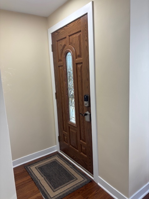 5131 Latrobe Avenue Chicago, IL 60638 - Photo 3 of 23 a view of an entryway with wooden floor