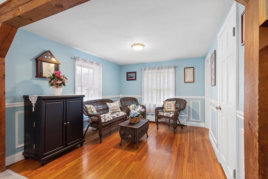 22 Baker Street Brockton, MA 02302 - Photo 12 of 32 a living room with furniture and a wooden floor