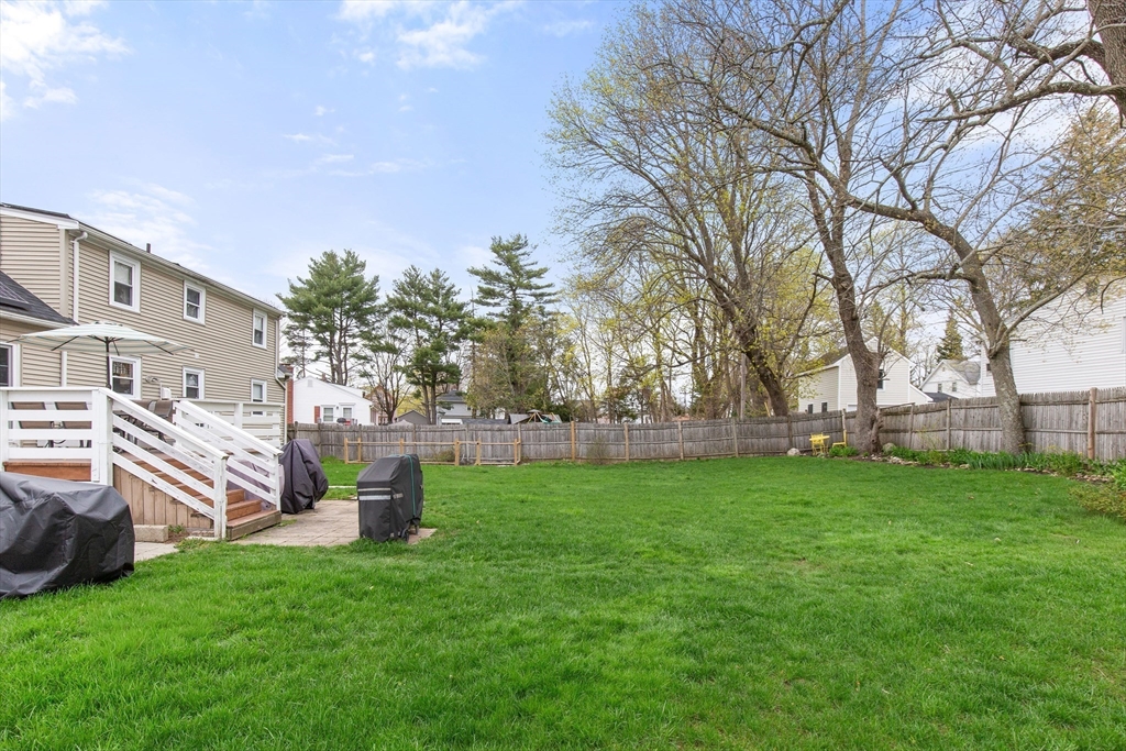 22 Baker Street Brockton, MA 02302 - Photo 29 of 32 a view of a garden with trees