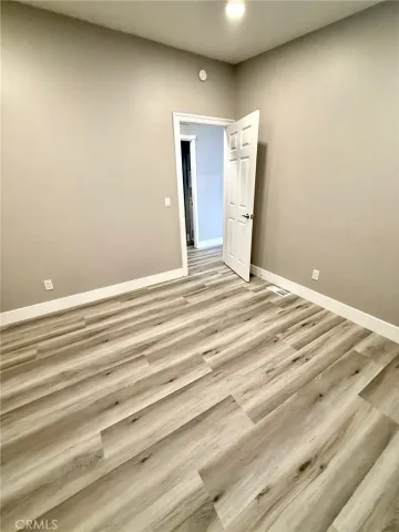 a view of empty room