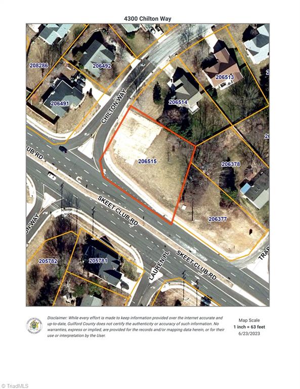 4300 Chilton Way High Point, NC 27265 - Photo 1 of 1 GIS Map