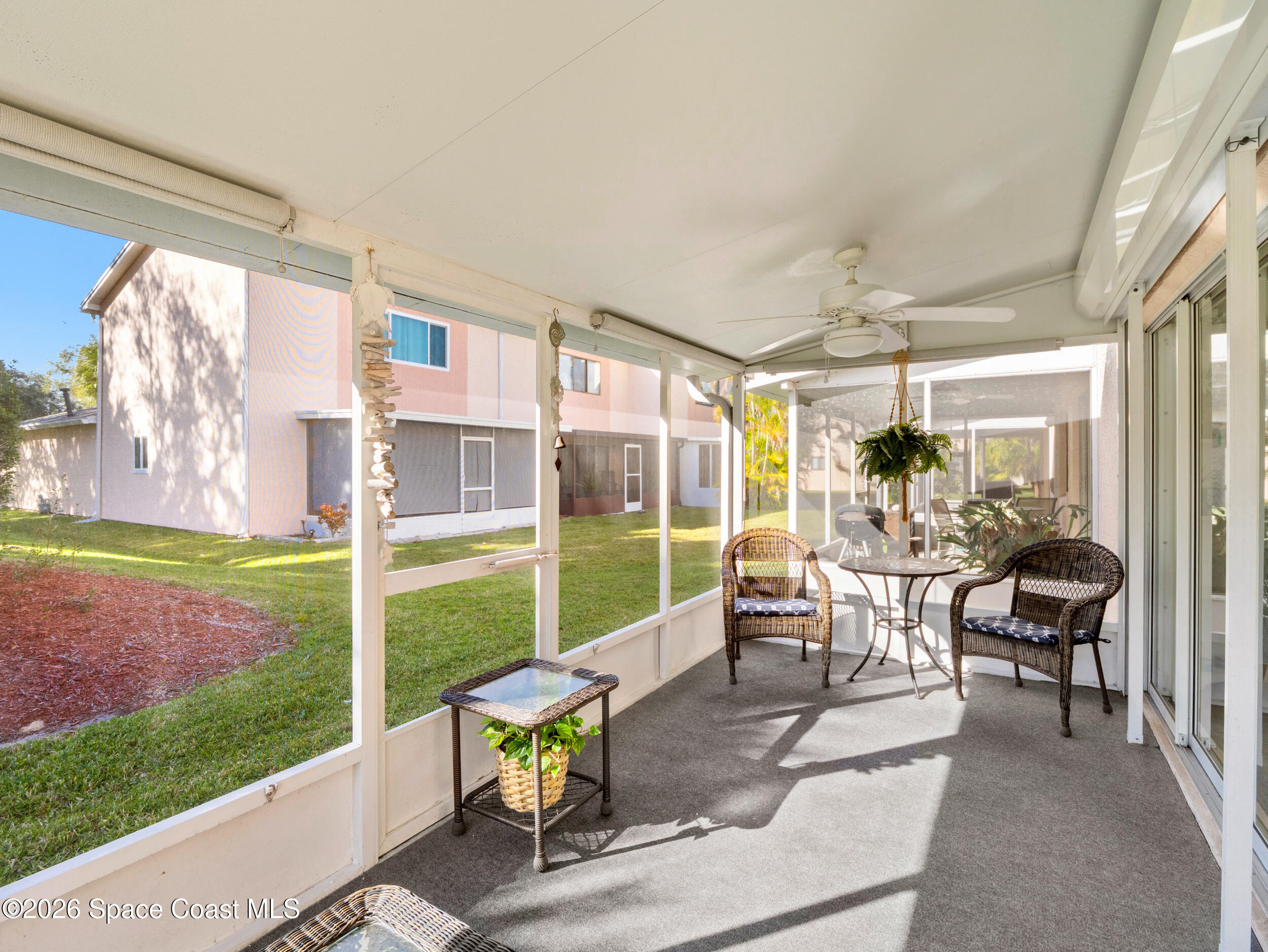 214 Channel Court, Unit 123 Rockledge, FL 32955 - Photo 9 of 33 Screened porch