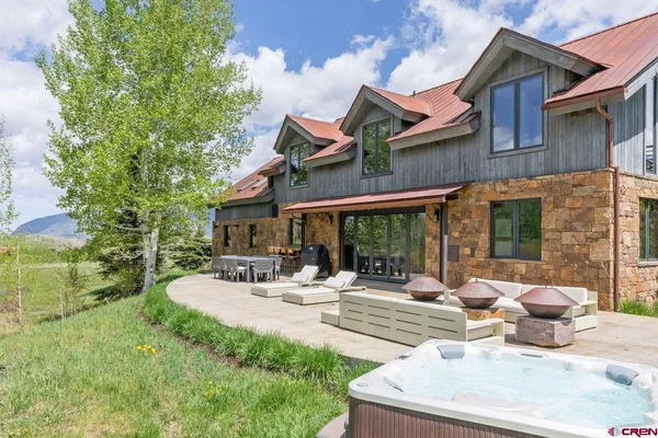 a view of swimming pool with patio