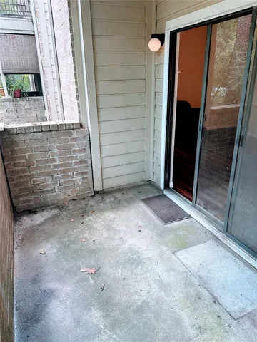 a view of front door