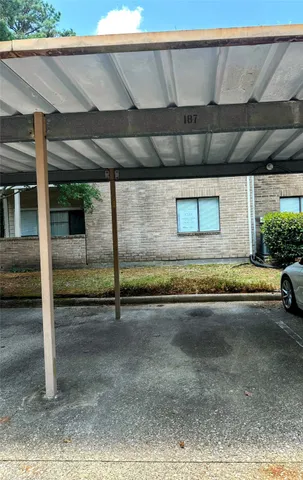 a view of a backyard of a house