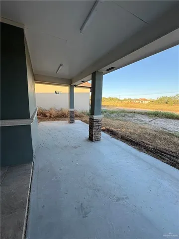 a view of an ocean and beach
