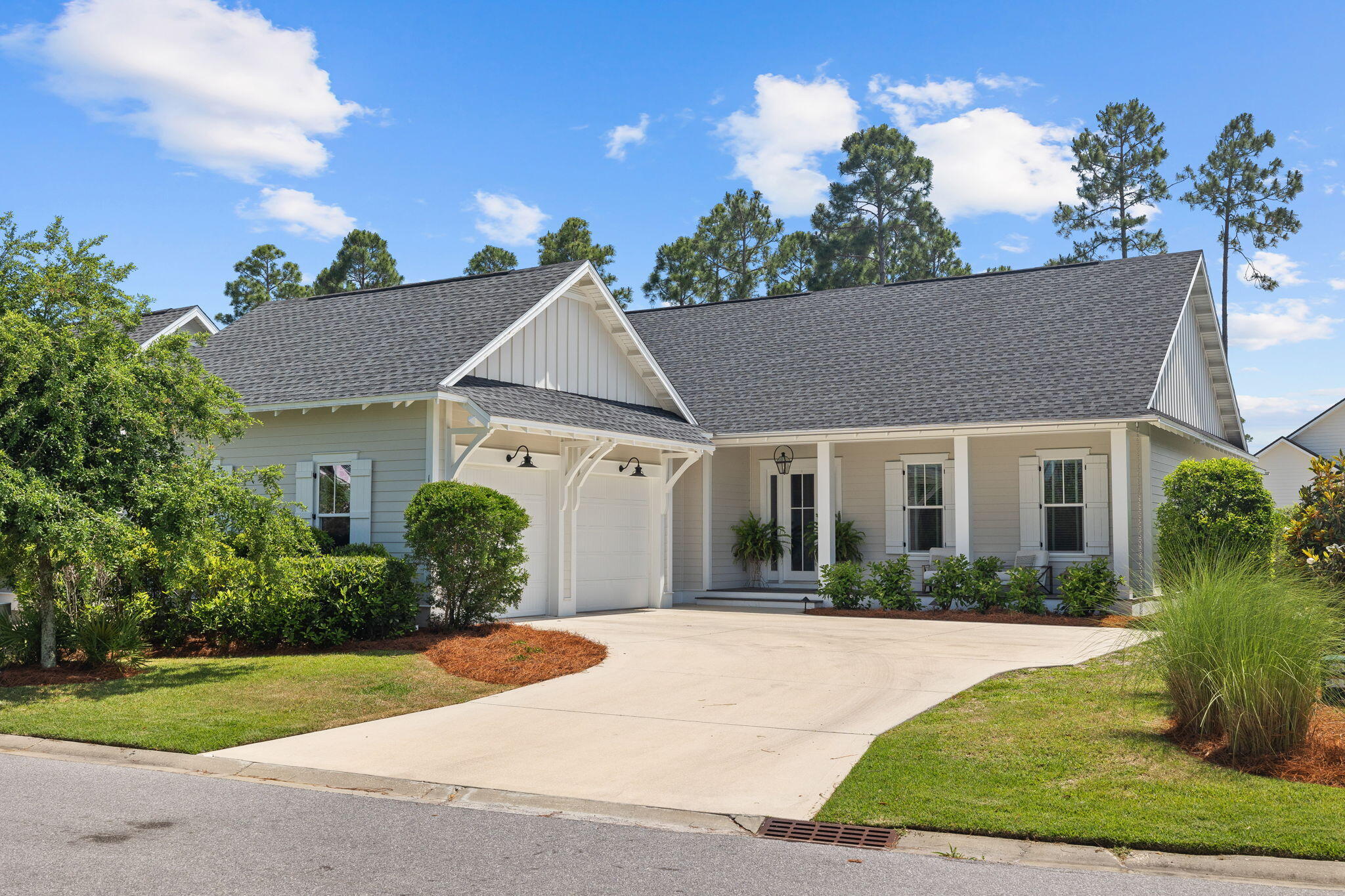 158 Trailhead Drive Inlet Beach, FL 32461 - Photo 2 of 35 front view of a house with a yard